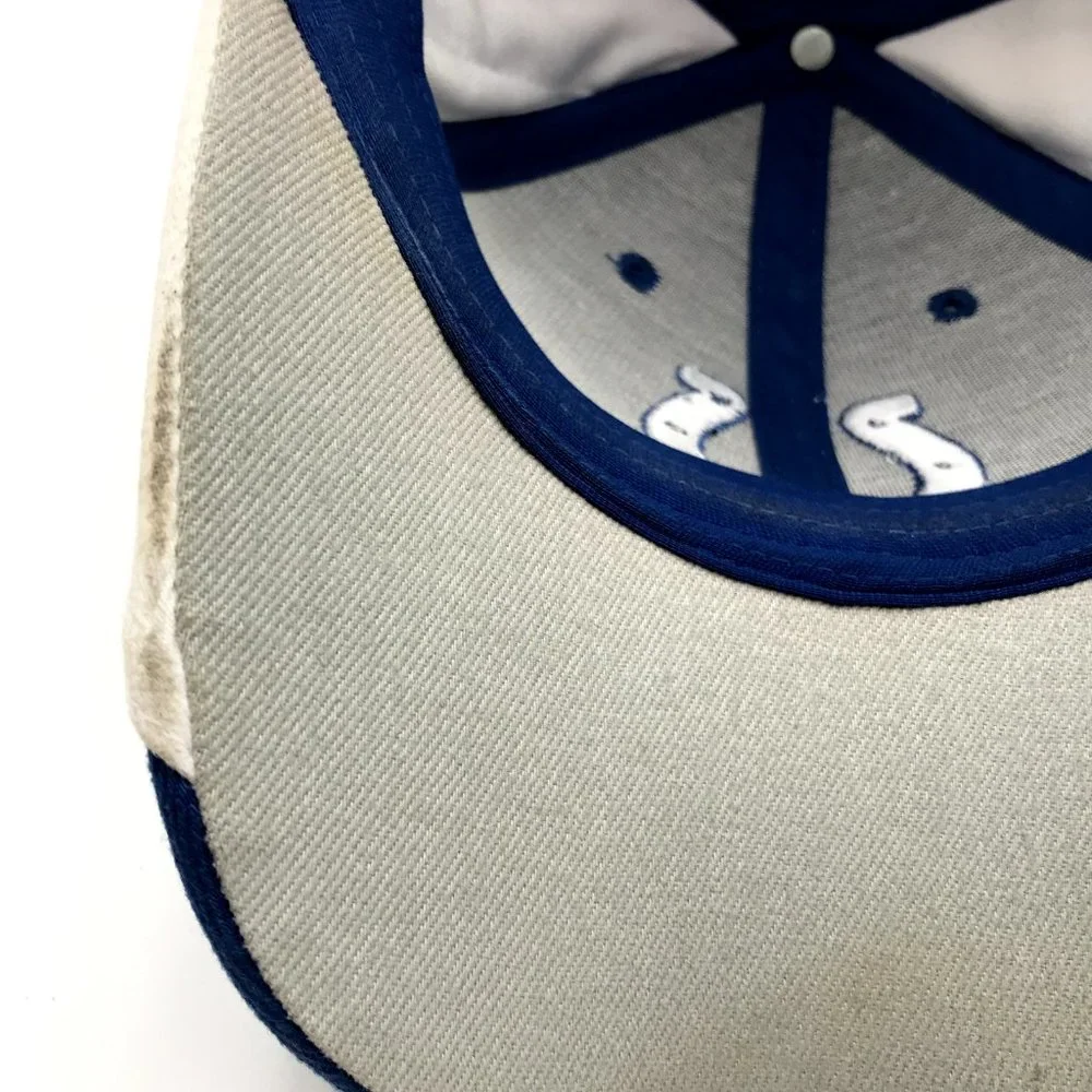 Indianapolis Colts Hat Cap Stretch‎ Fitted L/XL Mens NFL Reebok Blue Gray